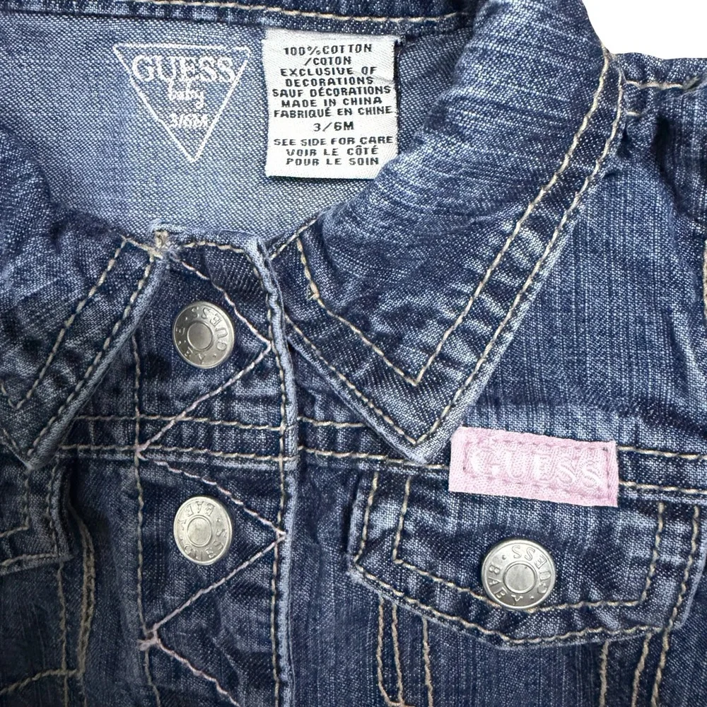 Guess baby‎ Blue Denim Jacket 3/6m